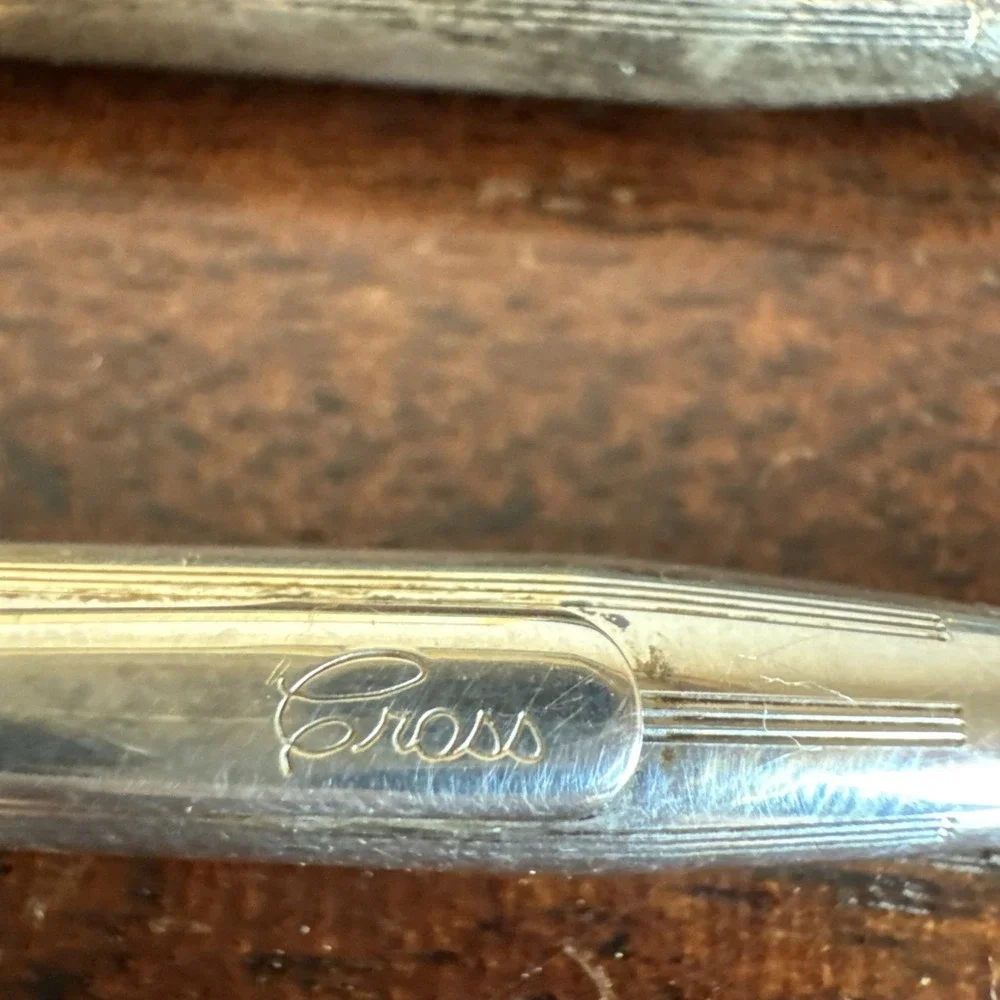 Sterling Cross Couples Gifts - For Him & For Her Pen Set Vintage Hard Case